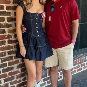 PEPPERMAYO DENIM DRESS